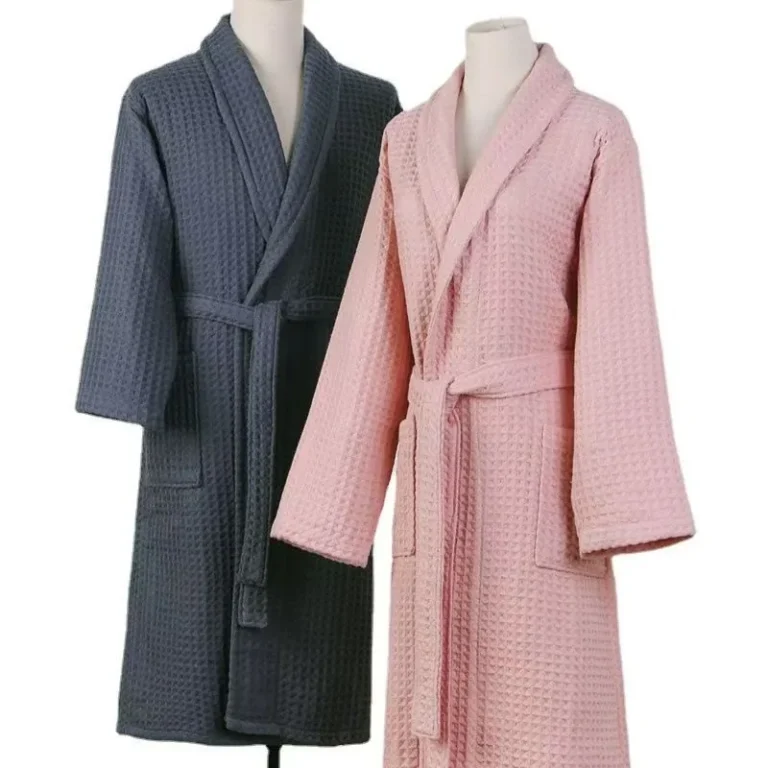 Combed Cotton Bathrobe (Mannequin / Waffle)